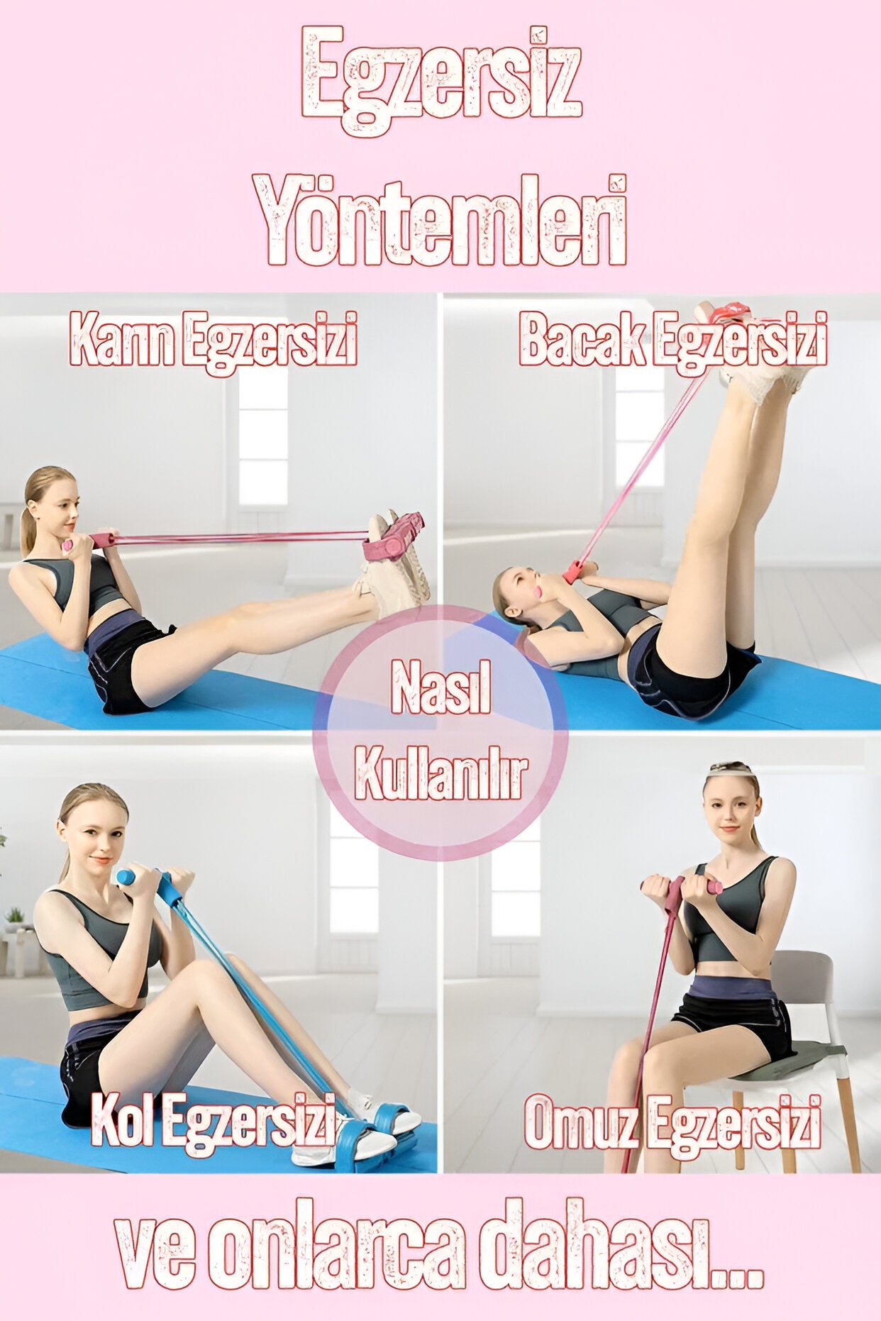 Élan Form™ Evde Zarif ve Güçlü Bir Vücut İçin Profesyonel Direnç Sistemi