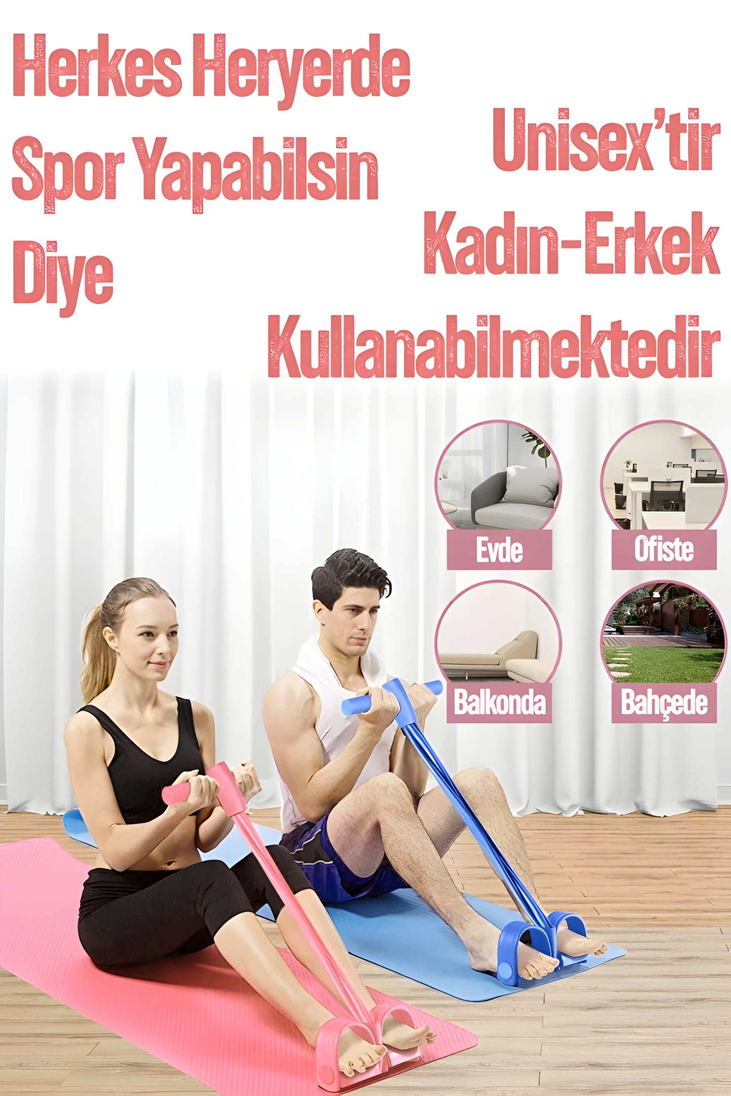 Élan Form™ Evde Zarif ve Güçlü Bir Vücut İçin Profesyonel Direnç Sistemi